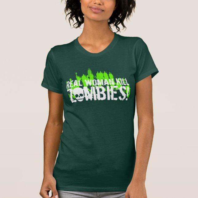 Camiseta Assassino do zombi (Frente)