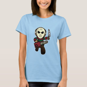 Camiseta Assassino em série bonito dos desenhos animados