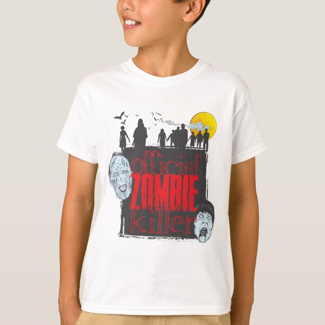 Camiseta Assassino Zombie Oficial (Frente)