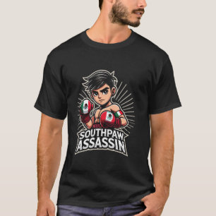 Camiseta Assassinos Zurdos do Boxe Mexicano Meninos México