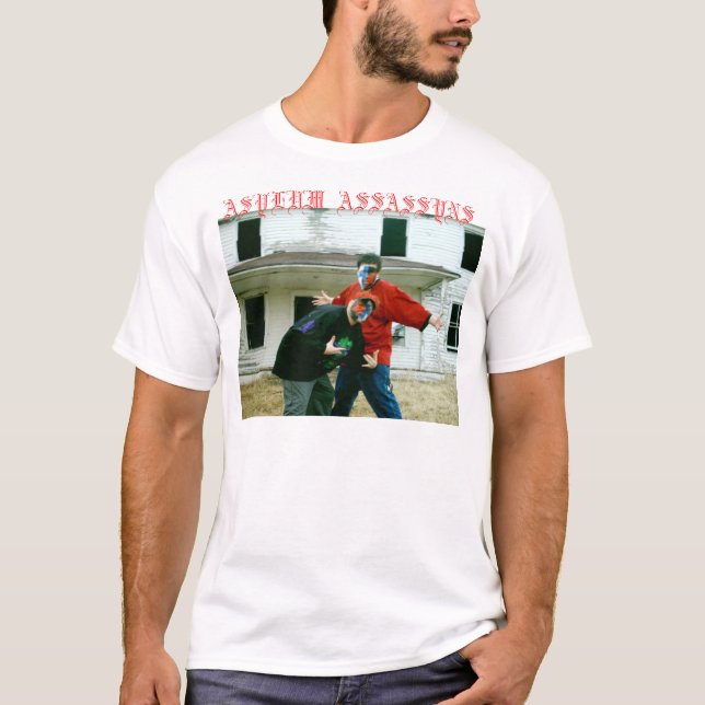 Camiseta assassyns do asilo (Frente)
