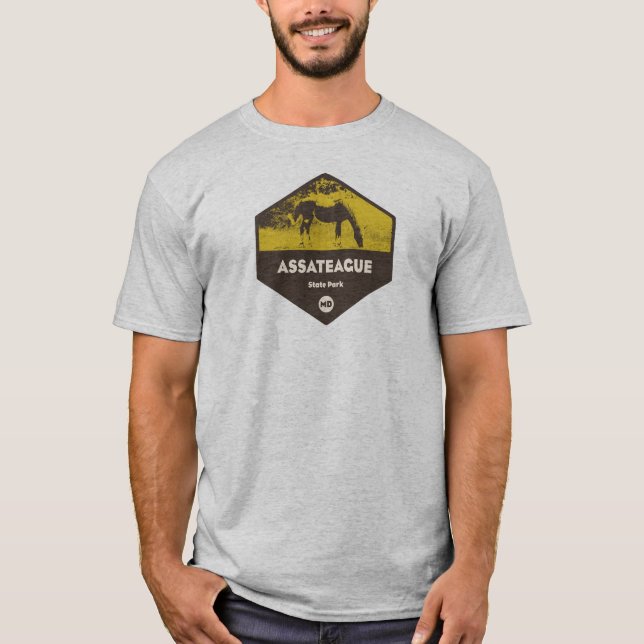 Camiseta Assateague State Park Maryland (Frente)