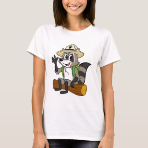 Camiseta Assento do rick da guarda florestal do rick da