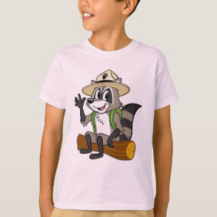 Camiseta Assento do rick da guarda florestal do rick   da