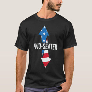 Camiseta Assento Duplo 4 De Julho Dia Vintage Americano