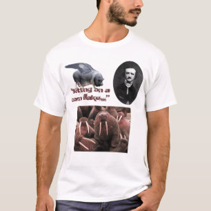 Camiseta Assento em um floco de milho