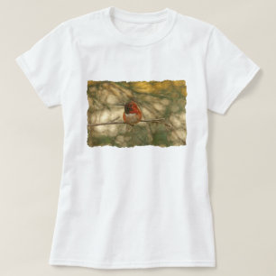 Camiseta Assento Rufous do colibri