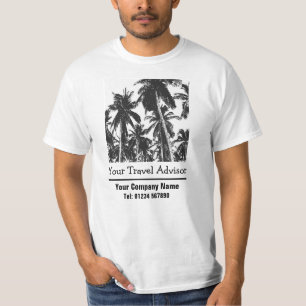 Camiseta Assessor de Viagens Férias Tropicais