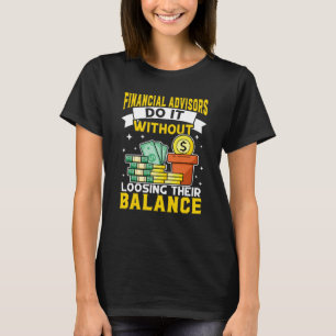 Camiseta Assessor Financeiro Sem Perder o Equilíbrio