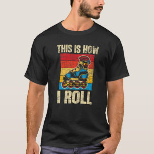 Camiseta Assim Eu Ando De Rollerblades Patinador Skate Inli