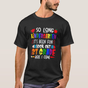 Camiseta Assim, Graduação Longa No Jardim De Infância Olha 