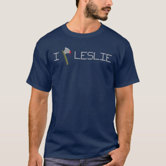 Camiseta Assim Leslie casou um assassino do machado