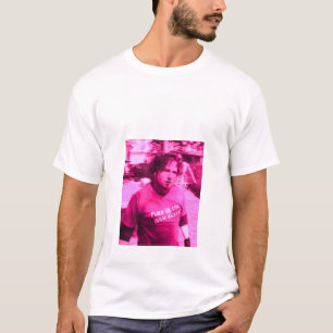 Camiseta assim o rosa está o preto novo