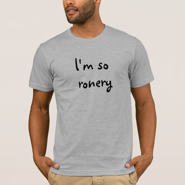 Camiseta Assim Ronery (Frente)