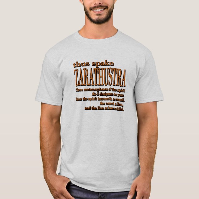 Camiseta Assim Spake Zarathustra (Frente)