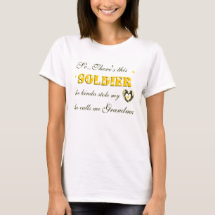 CAMISETA ASSIM. .THERE É ESTE T-SHIRT DO SOLDADO