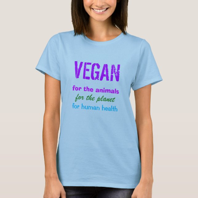 Camiseta Assinatura da roupa do VEGAN (Frente)