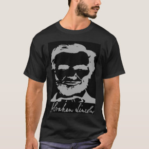 Camiseta Assinatura de Abraham Lincoln w