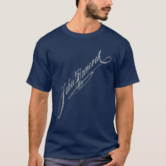 Camiseta Assinatura de John Hancock - t-shirt