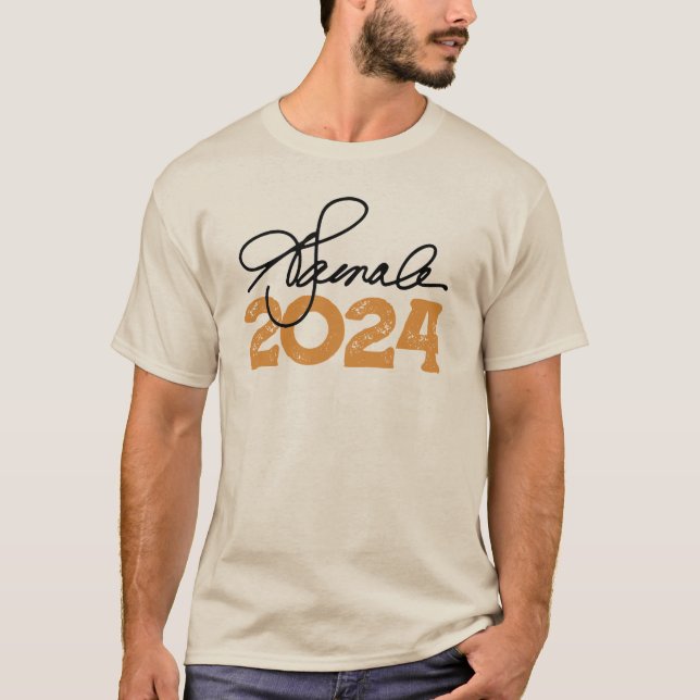 Camiseta Assinatura Kamala 2024 (Frente)