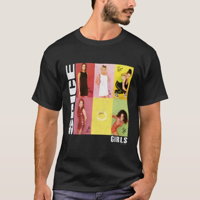 Camiseta Assinaturas de Foto de Especiarias Oficiais (Frente)