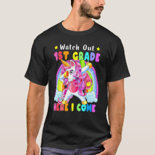Camiseta Assista A 1rua De Unicórnio Mágico De Volta À Esco