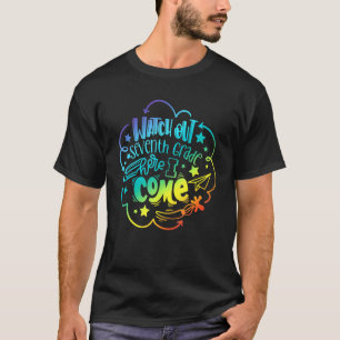 Camiseta Assista Ao Sétimo Ano Aqui Eu Vim Professora