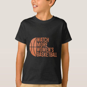 Camiseta Assista Mais Esboços Femininos Apoie Mulheres Nos 