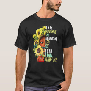Camiseta Assista-me Motivational Leo Girl Julho Mães Zo