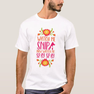 Camiseta Assista-Me Snip Veterinarian Vet Tech Veterinary N
