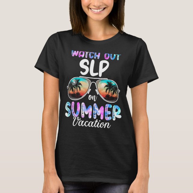 Camiseta Assista Slp Nas Férias De Verão Óculos De Sol (Frente)