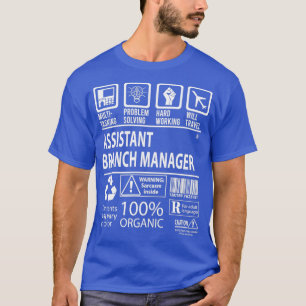 Camiseta Assistant Branch Manager