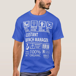 Camiseta Assistant Branch Manager
