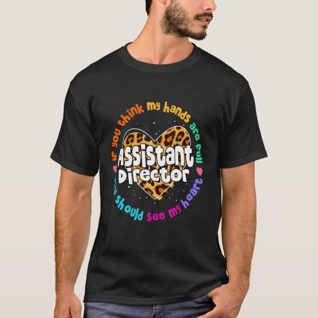 Camiseta Assistant Director Appreciation Week Theater Nursi (Frente)