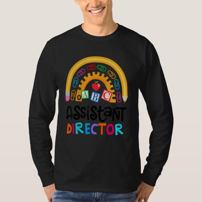 Camiseta Assistant Director Appreciation Week Theater Nursi (Frente)