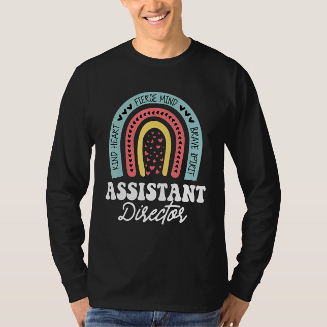 Camiseta Assistant Director Appreciation Week Theater Nursi (Frente)