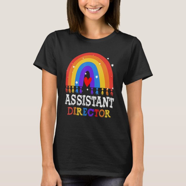 Camiseta Assistant Director Appreciation Week Theater Nursi (Frente)