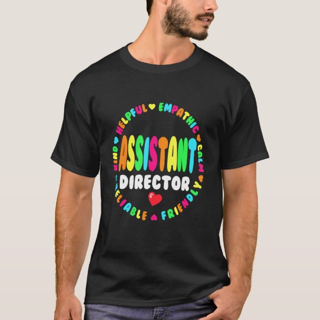 Camiseta Assistant Director Appreciation Week Theater Nursi (Frente)