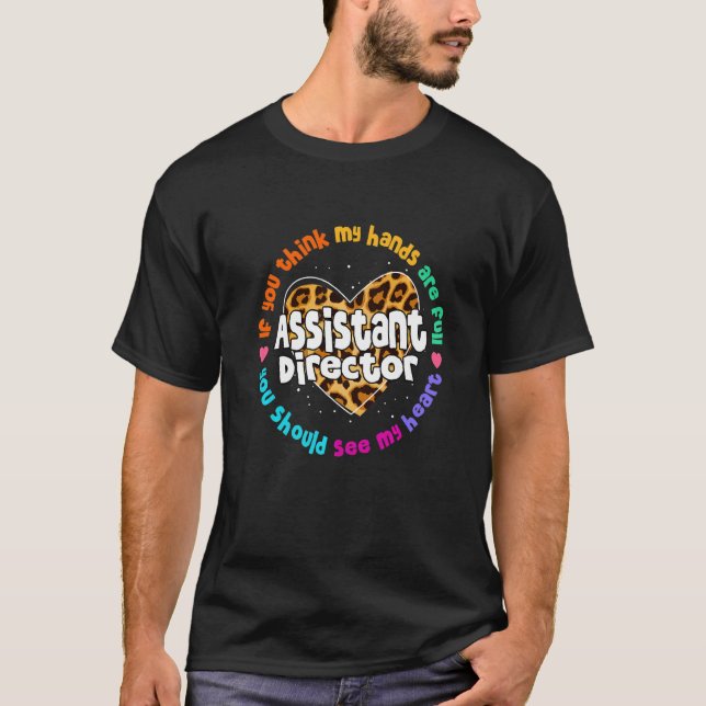 Camiseta Assistant Director Appreciation Week Theater Nursi (Frente)