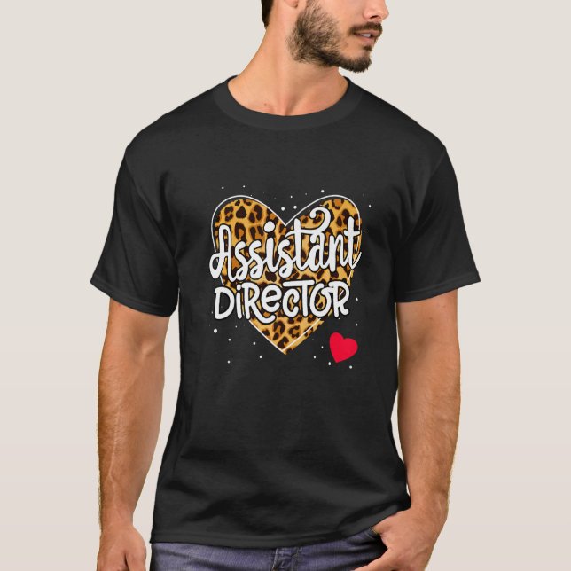 Camiseta Assistant Director Appreciation Week Theater Valen (Frente)