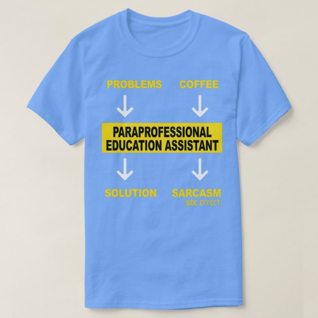 CAMISETA ASSISTÊNCIA À EDUCAÇÃO PARAPROFISSIONAL (Frente do Design)