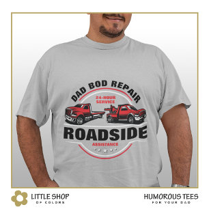 Camiseta Assistência Rodoviária para Reparos de Papai Barri