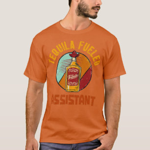 Camiseta Assistente alimentado por tequila