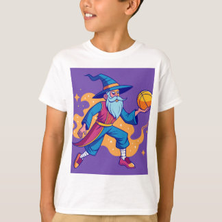 Camiseta Assistente Animado de Basquete (Crianças)