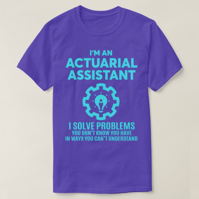 CAMISETA ASSISTENTE ATUARIAL NICE DESIGN 2017 (Frente do Design)