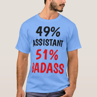 Camiseta Assistente Badass Classic TShirt