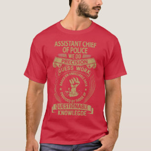 Camiseta Assistente Chefe De Polícia