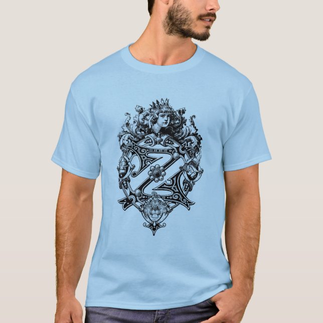 Camiseta Assistente Clássico de Oz Royalty Crest tee (Frente)