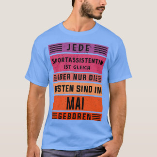 Camiseta Assistente de aniversário de nascer