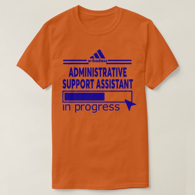 CAMISETA ASSISTENTE DE APOIO ADMINISTRATIVO (Frente do Design)